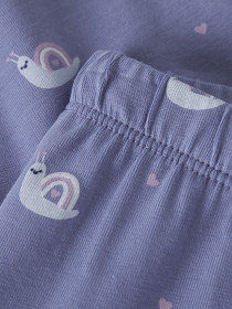 NAME IT Leggings Vuvivian Lavender Violet Snail